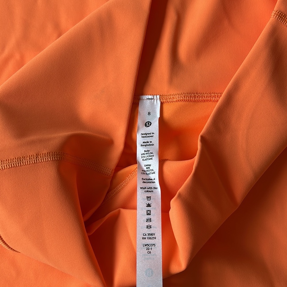 Lululemon Wunder Under High Rise Tight 25” ORSO - Picture 10 of 13